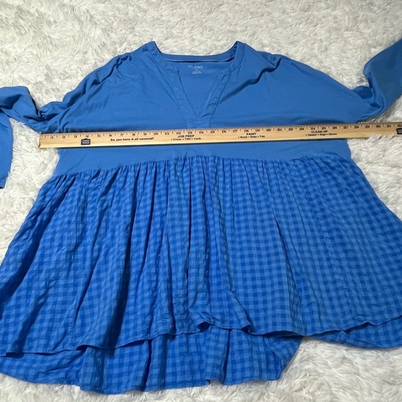 Anthropologie | Pilcro | Long-Sleeve Babydoll Top - Picture 8 of 9